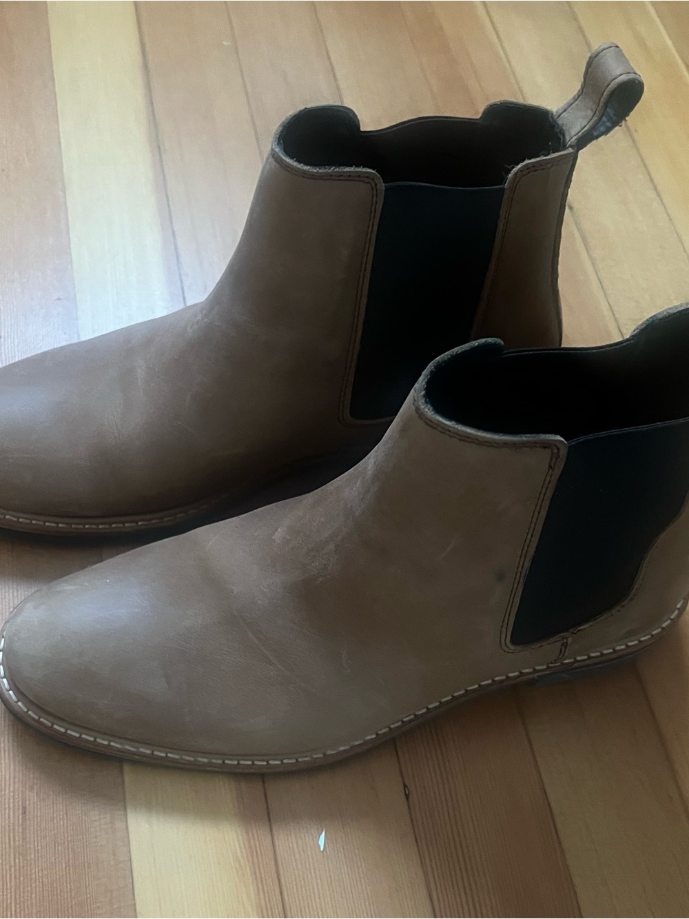 Nisolo Tan Chelsea Boots